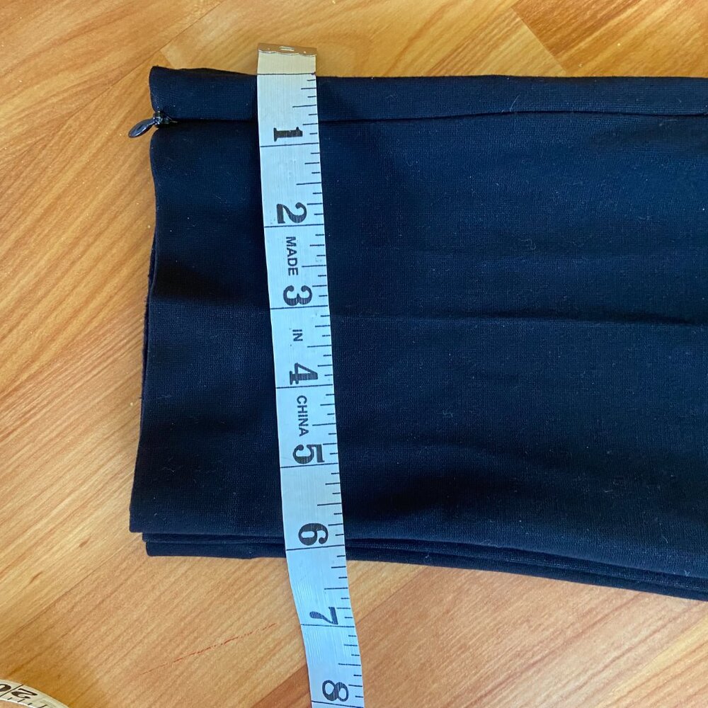 Theory Solid black pants with ankle zip - Picture 14 of 14